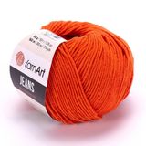 YarnArt Jeans 50gr Pamuk Cotton Amigurumi El Örgü İpi İpliği Yünü 85 Koyu Turuncu
