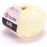 Yarnart Jeans 50GR Pamuk Cotton Amigurumi El Örgü Ipi Ipliği Yünü - Açık Sarı