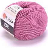 Yarnart Jeans 50GR Pamuk Cotton Amigurumi El Örgü Ipi Ipliği Yünü - Gülkurusu