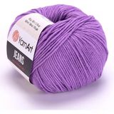 Yarnart Jeans 50GR Pamuk Cotton Amigurumi El Örgü Ipi Ipliği Yünü - Lila