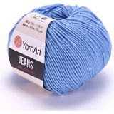 Yarnart Jeans 50GR Pamuk Cotton Amigurumi El Örgü Ipi Ipliği Yünü - Mavi