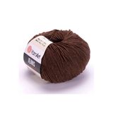 Yarnart Jeans Amigurumi Örgü Ipi Kahverengi 70 Amigurimi Bebek Ipi