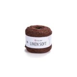Yarnart LINEN SOFT - EL ÖRGÜ İPİ KAHVERENGİ-7309