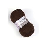 Yarnart MERINO DE LUXE 50 - EL ÖRGÜ İPİ KIZIL KAHVE-3067