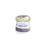 Yarnart Soft Linen %30 Keten %36 Viskon %34 Pamuk – 100 g 272 m Örgü İpi-7414-1 ADET Yeşil 100 - 149 gr 250-299m 1