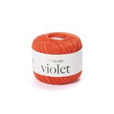 Yarnart Violet Koyu Turuncu Koton Merserize Dantel Örgü İpi 5535