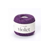 Yarnart Violet Patlıcan Moru Koton Merserize Dantel Örgü İpi 5550