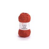 Yarnart Yarn Art Cotton Gold Paillettes Yumuşak ve Pullu Örgü İpi 50 gr