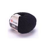 Yarnart Yarn Art Jeans 53 Siyah Amigurumi Örgü İpi Hırka Örgü İpi Bebek İpi Punch İpi