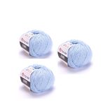 Yarnart Yarn Art Jeans Amigurumi Örgü Ipi 75 Açık Mavi Hırka Örgü Ipi Bebek Ipi Punch Ipi 3'lü Paket