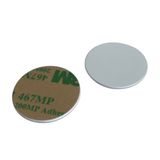 YARONGTECH® RFID 1K PVC 3M yapışkan yuvarlak tasarım 25 mm para RFID etiketi 0,9 mm kalınlığında (10 paket)