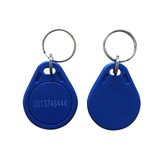 YARONGTECH RFID etiketi mavi EM4100 125KHz EM Marine anahtarlık (100 adet)