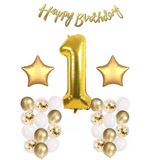 Yaş Balon Happy Birthday Doğum Günü Süsleme Seti