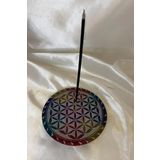 Yaşam Çiçeği Hayat Çiçeği Yaşam Ağacı Hand Made El İşi Feng Shui Ejderha Yılı Doğal Obsidyen Taşı Çu