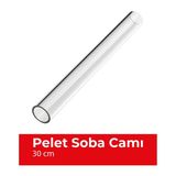 Yaşam Garden Dizayn Pelet Soba Camı 30 cm