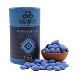 YAŞAR BEY YÖRESEL MARDİN MAVİ BADEM ŞEKERİ ÇİFT BATIRIMLIK 500 GR [GÜNLÜK-TAZE GÖNDERİM]-(HEDİYELİK KUTU)