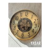 YASAR CONCEPT Monara Metal Çarklı Duvar Saati 50 Cm