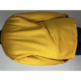 Yaşar Triko Kadın Hardal Jakarlı Uzun Kollu V Yaka Düğmeli Tüm Mevsimlik Ceket - 2XL