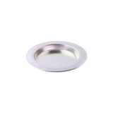 YAŞARYAPIMARKET Tek Kişilik Künefe Tabağı 12x1.5 Cm Künefe Pişirme Tepsisi Alüminyum Tabak Menzir