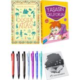 Yaşasın Okuyorum 10 Kitap ve Düşler Atlası 2li Set