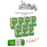 Yasemin Aromalı Yeşil Çay 20’Li, 7 Paket Ve Rakun Kupa