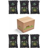 Yasemin Hanım Çiftliği Gemlik Tipi Doğal Siyah Zeytin 6 x 1000 gr - 6 kg