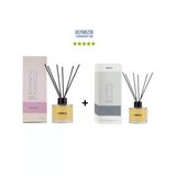 Yasemin Romantic Place + Sümbül Amber Iconic Place Dekoratif Ortam Kokusu 120 Ml - Bambu Çubuklu