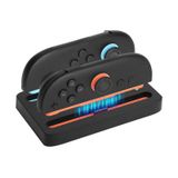 Yaslayp Joycon Denetleyicileri için Taşınabilir Switch2 Şarj Dock,LED Göstergeli 2 Portlu Kompakt Şarj İstasyonu,C Tipi Şarj Kablosu ile Nintendo Switch2 Joycons için Hızlı Şarj
