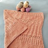 Yaso Shop El Örgüsü Bebek Battaniyesi – 80X90 cm - Pembe - 80 x 90 cm