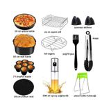 Yasomi 3,5- 4 Litre Uyumlu 7 Inc 18 Cm 12 Li Airfryer Fritöz Se
