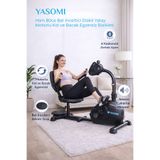 Yasomi HSM-80CE Bel Özellikli Yatay Manyetik Kondisyon Bisikleti