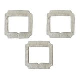 Yasomi Perimax Cam Silme Robotu Uyumlu Gri Bez 3lü Mikrofiber Temizlik Seti