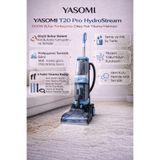Yasomi T20 Pro HydroStream Buharlı Dikey Halı Yıkama Koltuk Yıkama ve Buharlı Paspas Makinesi