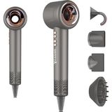 Yasomi X13 5in1 Profesyonel Iyonik Saç Kurutma ve Fön Makinesi 1600 W 3 Kademe Hız Ayarı - Gri