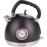 Yasomi Yk-880Ntsl Retro Su Isıtıcı Kettle Siyah