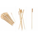 Yassı Çöp Şiş Ekstra 20 CM 25 Li x 10 Paket