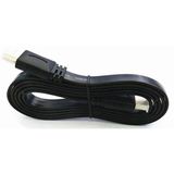 Yassı Flat Slim Hdmi Kablo Uyumlu 4k Full Hd 4k 60hz (100, Santimetre)