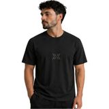 Yassino 3D Hologram Baskılı Oysho Kumaş Erkek Tişört 26501 - Siyah - 2XL