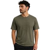 Yassino 3D Motion Baskılı Oysho Kumaş Erkek Tişört 26563 - Haki - XL
