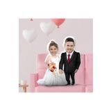 Yastık Deposu Gelin Damat Şekilli Oyuncak Yastık