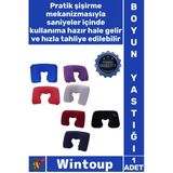 #Yastık Ergonomik Konfor Yumuşak Hafif Taşınabilir Destekleyici Şişirilebilir Seyahat Boyun Yastığı