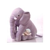 Yastık Hediyeli-uyku Arkadaşım Peluş Fil - Büyük Yumuşacık 85 Cm - Sevgiliye Hediye 001 lila