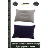 #Yastık Ortopedik Boyun Destekli Yumuşak Ergonomik Seyahat Ofis Araba Kamp İçin Şişme Yastık
