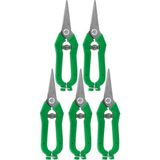 Yatağan Zeybek Göcen (5 Adet) Narenciye Üzüm Bağ Budama Makası 19 cm (Yeni) Yz-53 - 001 - Beyaz - 0,5 ml