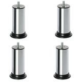 Yatak Baza Karyola Ayağı Metal Civatalı Metrik Diş 10mm (4 Adet) 12 Cm