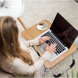 Yatak Koltuk Üstü Öğrenci Ders Çalışma Kahvaltı Laptop Sehpası