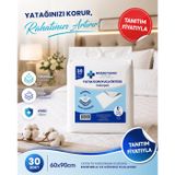 Yatak Koruyucu Örtü 30 adet Sızdırmaz 60x90 cm | nefes alan malzeme sızdırmaz korumalı hasta bezi