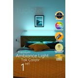 Yatak Tv Üstü Led Lambader Işık Uzaktan Kumandalı Renk Animasyon Yapışkanlı Bedlightbe