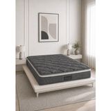 Yatakcım Aura Comfort Ultra Full Ortopedik Pedli Tavşan Tüyü Torba Yaylı Yatak (Antrasit) 150X200 - Antrasit - Gri - 150 × 200 cm