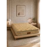 Yatakcım Aura Comfort Ultra Full Ortopedik Pedli Tavşan Tüyü Torba Yaylı Yatak (Kahve)